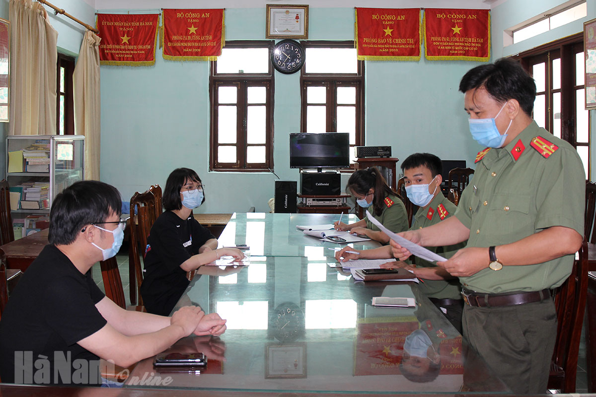 Công an Hà Nam xử phạt 03 doanh nghiệp vi phạm quy định về xuất nhập cảnh