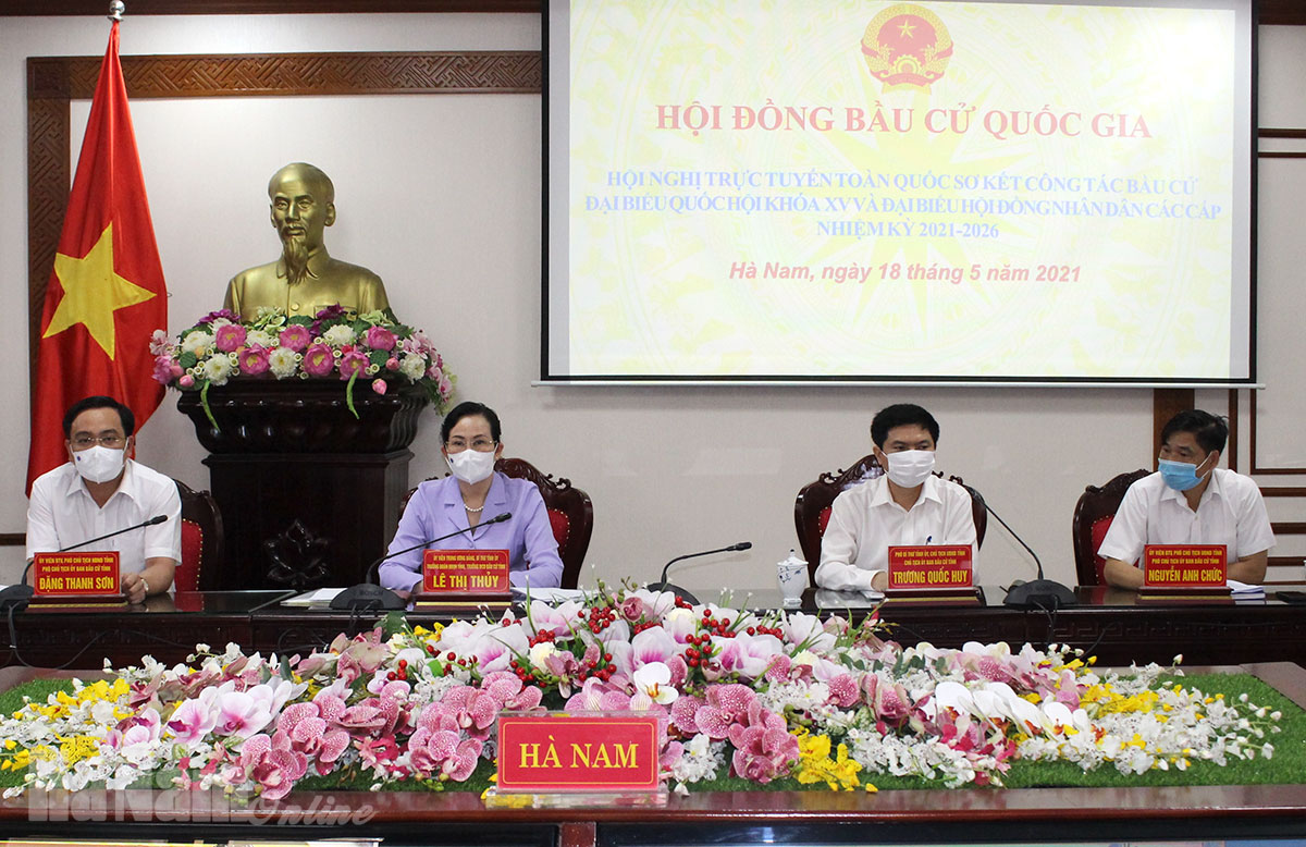 Hội nghị trực tuyến toàn quốc đánh giá công tác chuẩn bị tổ chức bầu cử