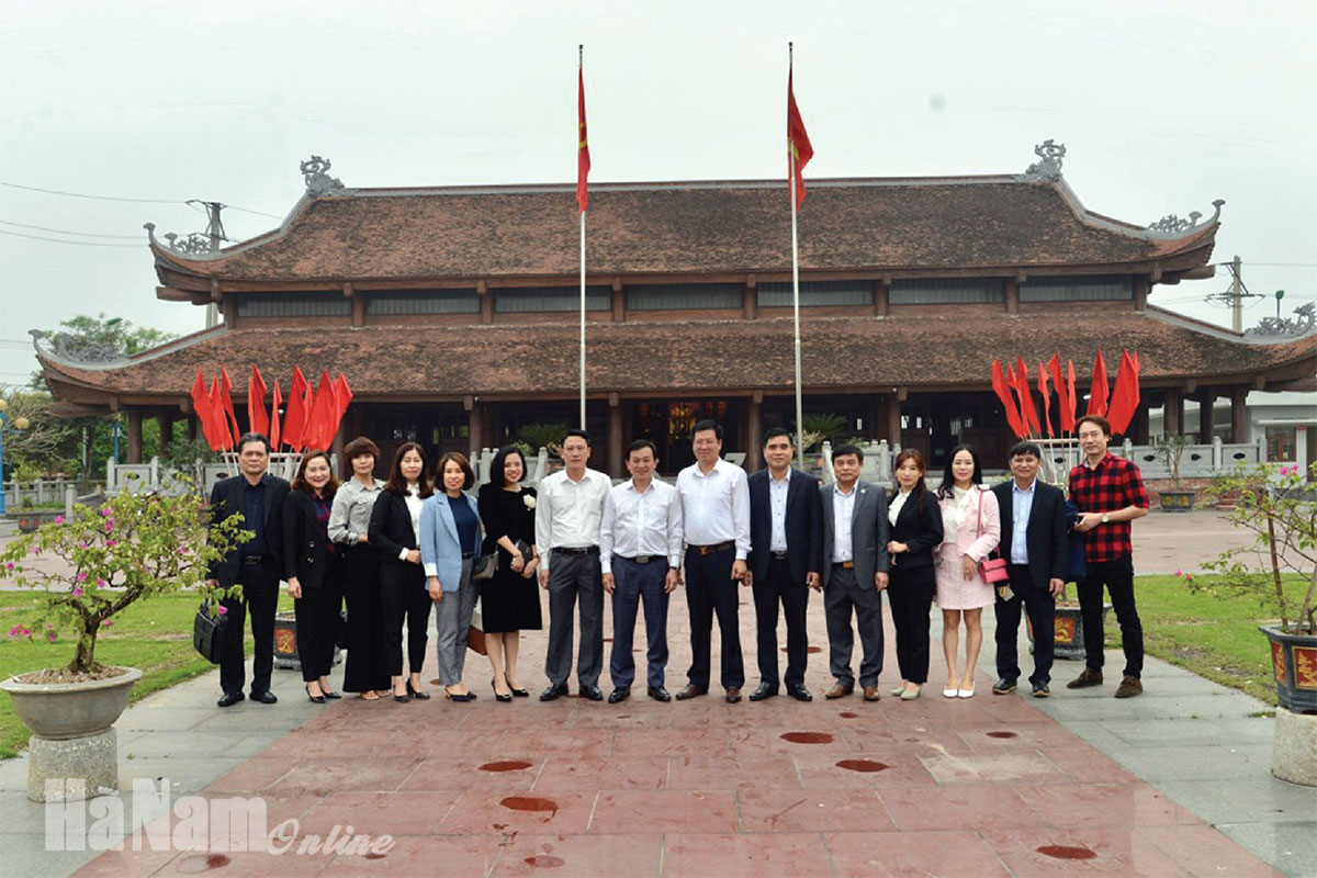 Khu lưu niệm Chủ tịch Hồ Chí Minh - Điểm nhấn du lịch Bình Lục