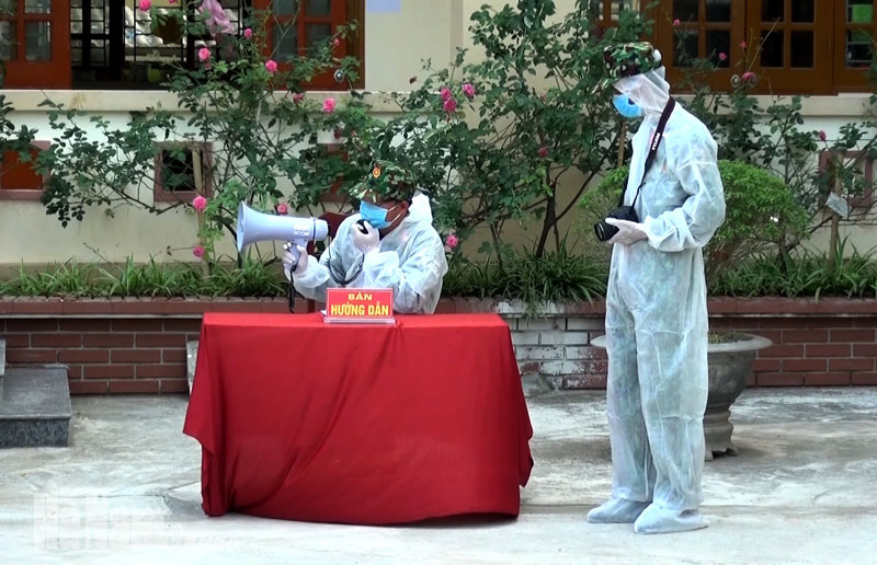 100% cử tri trong 7 khu cách ly tập trung ở Hà Nam hoàn thành việc bỏ phiếu