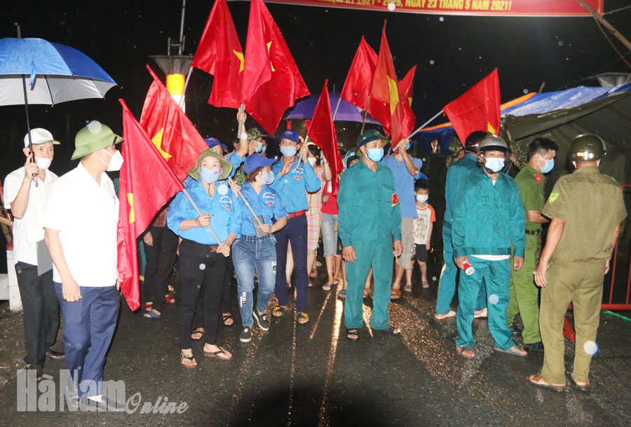 Lý Nhân gỡ bỏ phong tỏa đối với các thôn thuộc 3 xã Đạo Lý, Chân Lý, Bắc Lý