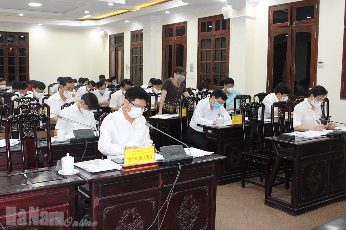 Hội nghị BTV Tỉnh ủy lần thứ 20 tiếp tục làm việc