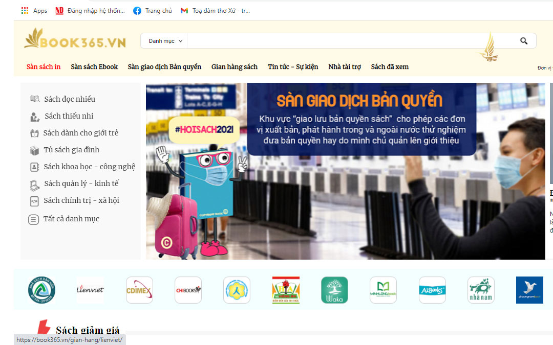 Nhiều hoạt động phong phú tại Hội sách trực tuyến tháng 6