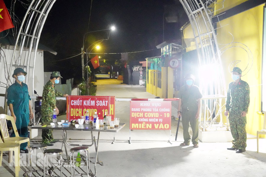 Kéo dài thời gian cách ly y tế vùng có dịch đối với thôn 1,2,3 Phú Đa, xã Công Lý