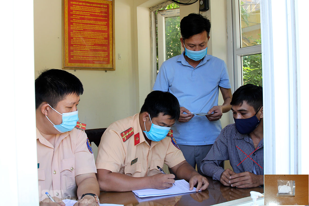 Phòng Cảnh sát giao thông, Công an tỉnh bắt đối tượng mới ra tù lại tàng trữ trái phép chất ma túy