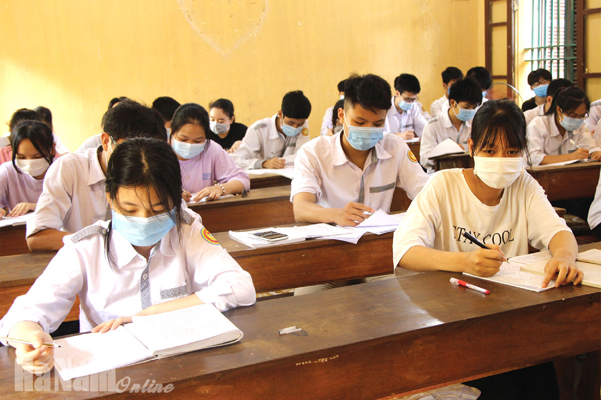 Chủ động phòng, chống dịch Covid-19 cho các kỳ thi