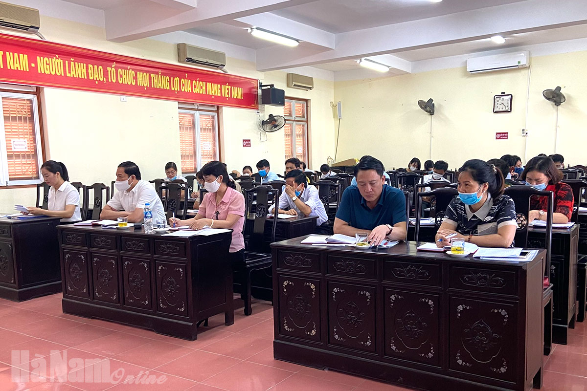 Ban Tuyên giáo Huyện ủy Bình Lục triển khai nhiệm vụ công tác 6 tháng cuối năm