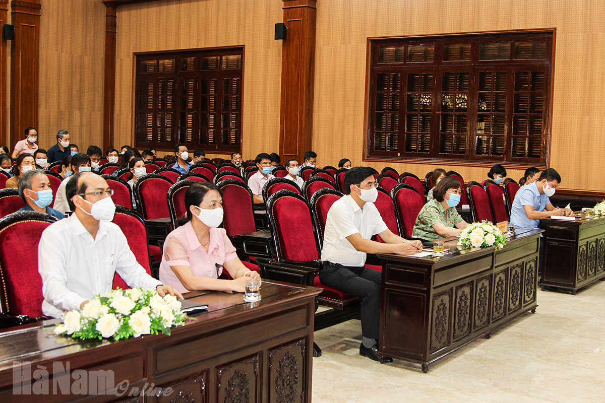 Hội nghị trực tuyến học tập, quán triệt Nghị quyết Đại hội XIII của Đảng