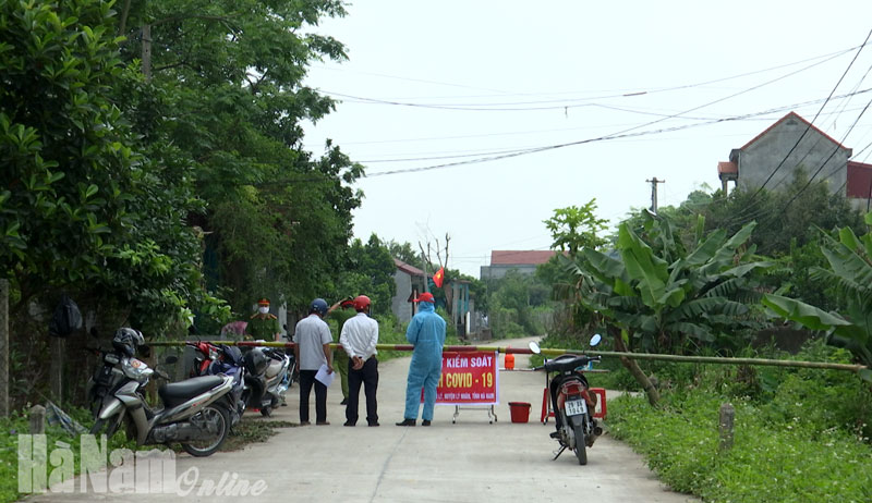 5 người ở xã Đạo Lý nghi mắc Covid-19