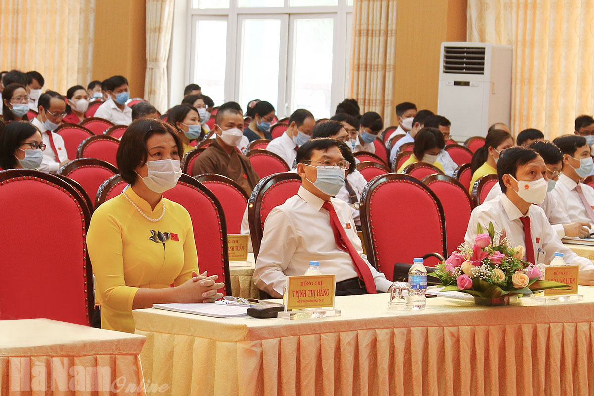 HĐND thị xã Duy Tiên tổ chức Kỳ họp thứ 2, khóa XX