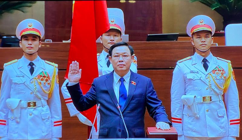 Đồng chí Vương Đình Huệ được Quốc hội tín nhiệm bầu giữ chức Chủ tịch Quốc hội khóa XV