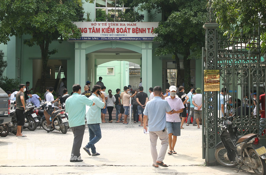 Nhu cầu làm xét nghiệm SARS- CoV 2 ở Hà Nam tăng cao