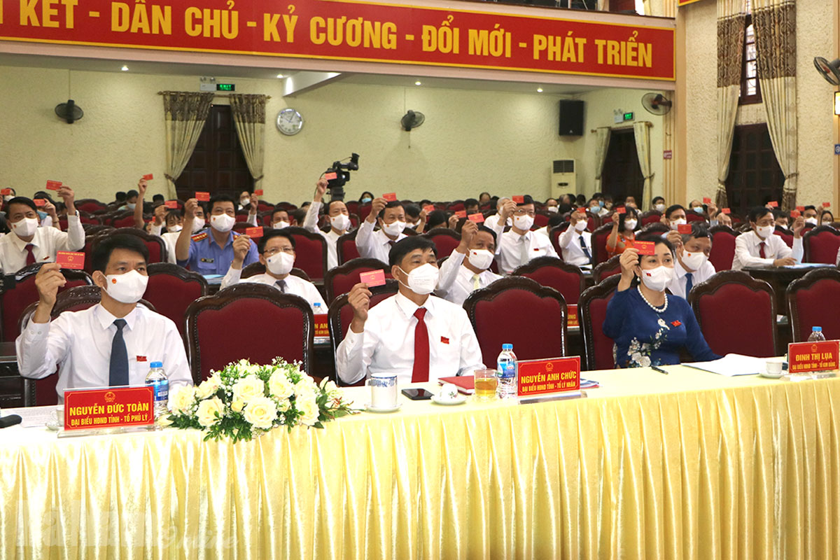 Bế mạc Kỳ họp thứ 3 HĐND tỉnh khoá XIX nhiệm kỳ 2021- 2026