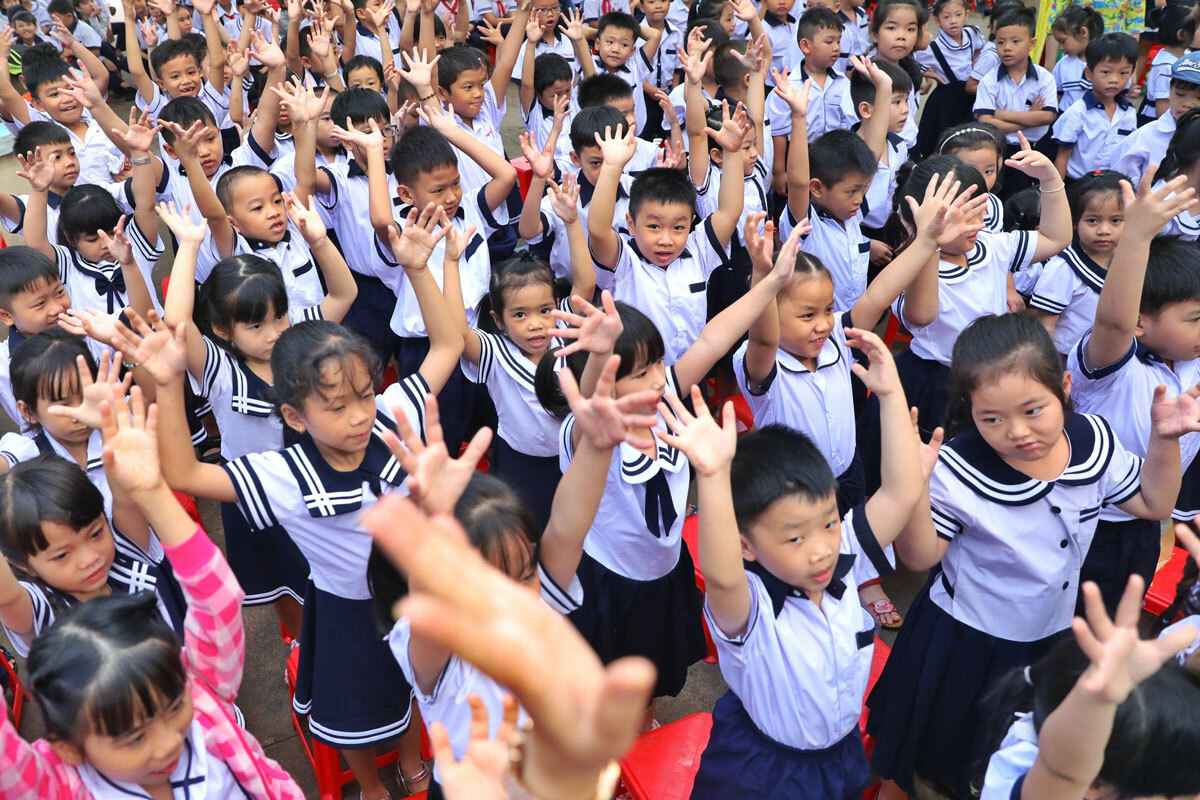 Học sinh các cấp trên địa bàn tựu trường ngày 1/9, khai giảng ngày 5/9