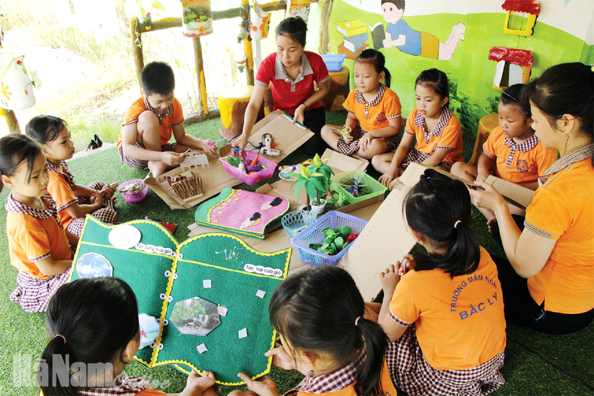 Phấn đấu đạt các mục tiêu huy động trẻ mầm non ra lớp