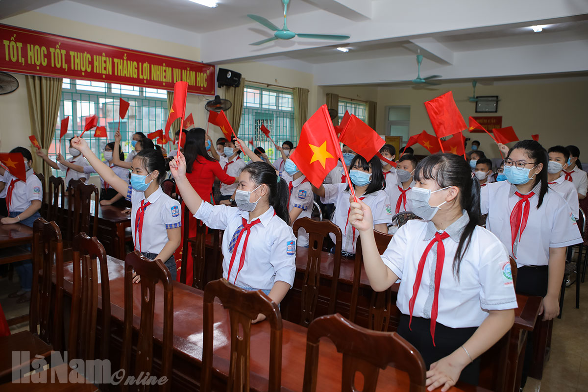 Khai giảng năm học mới 2021-2022 ở Hà Nam