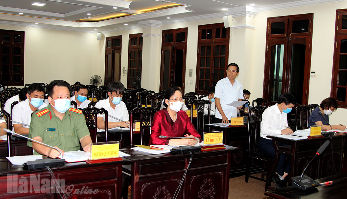 Phiên làm việc buổi chiều 9/9, Hội nghị Ban Chấp hành Đảng bộ tỉnh