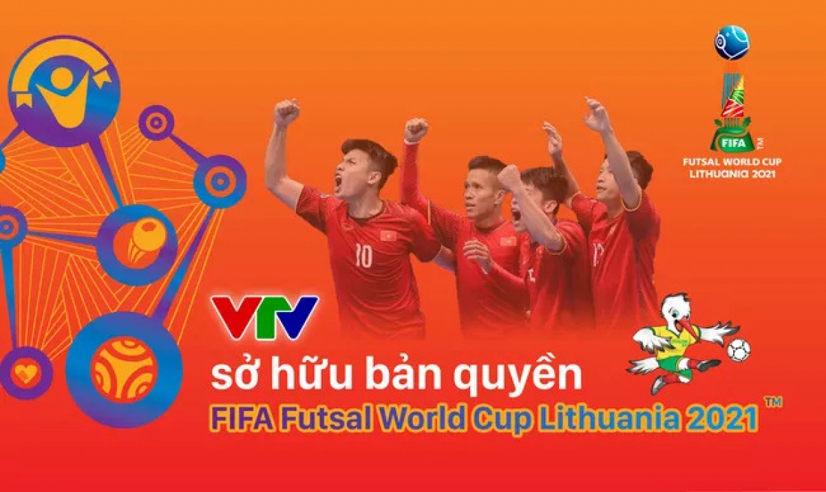 Người hâm mộ Việt Nam được xem miễn phí VCK FIFA Futsal World Cup 2021