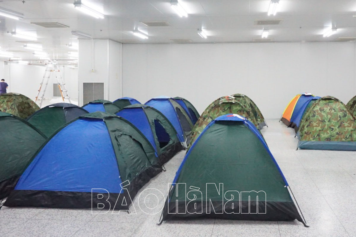 Hà Nam tăng cường công tác phòng chống dịch Covid-19 tại các Khu công nghiệp