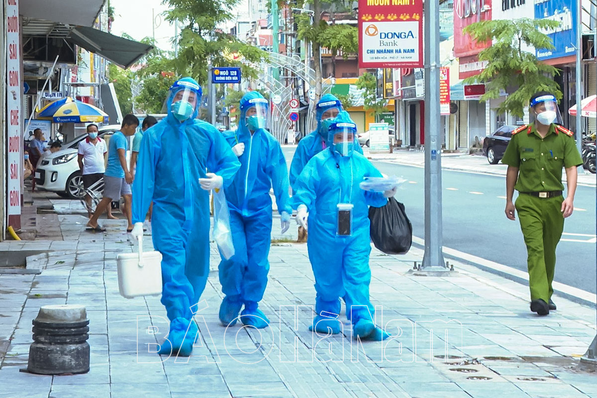 Phủ Lý phát huy vai trò của các Tổ Covid cộng đồng