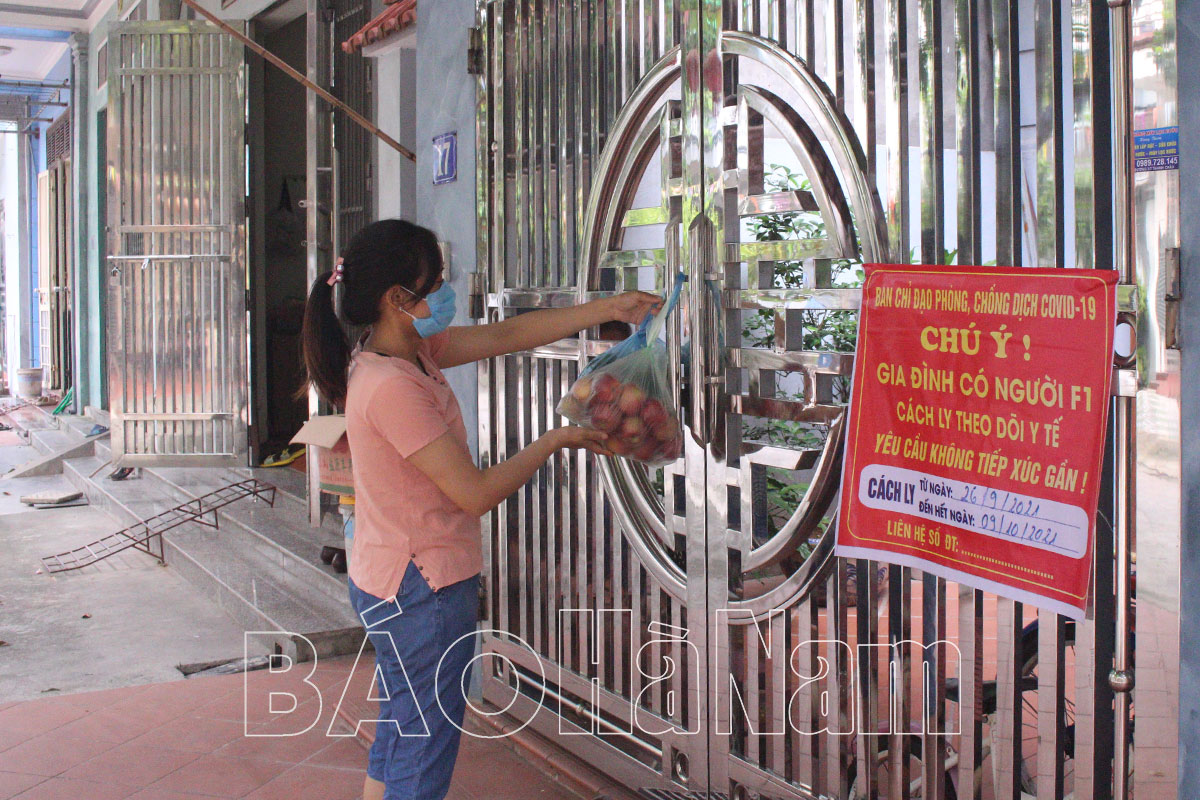 Nghĩa tình xóm giềng trong đại dịch