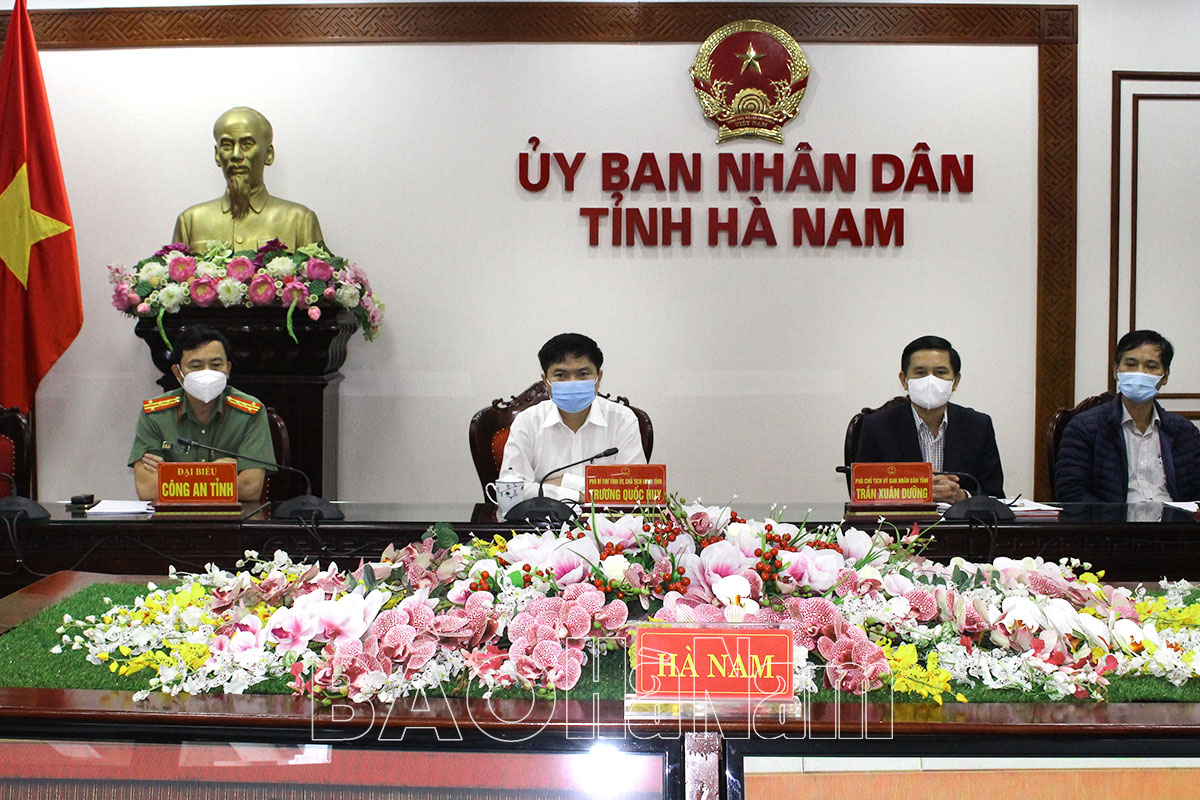 Hội nghị trực tuyến triển khai nhiệm vụ trọng tâm công tác đảm bảo trật tự ATGT quý IV