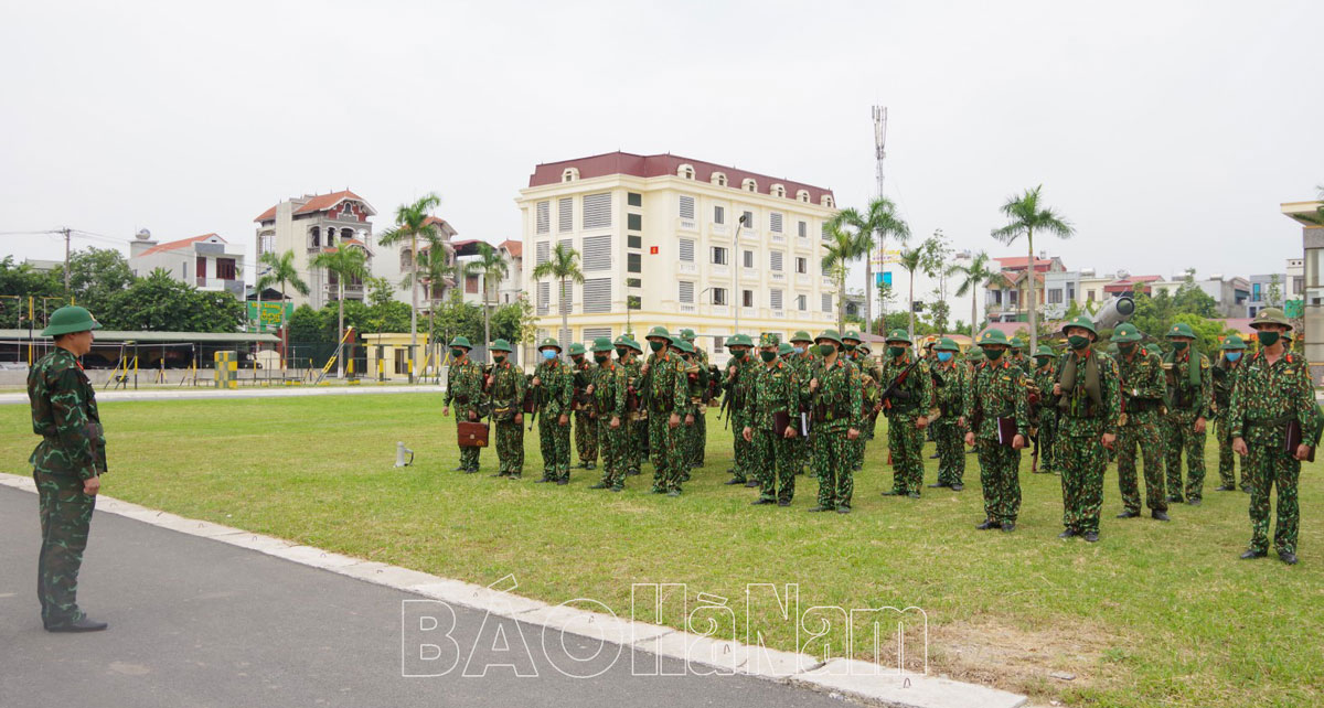 Tăng cường sự lãnh đạo của cấp ủy đối với việc chấp hành kỷ luật quân đội, pháp luật Nhà nước trong LLVT tỉnh