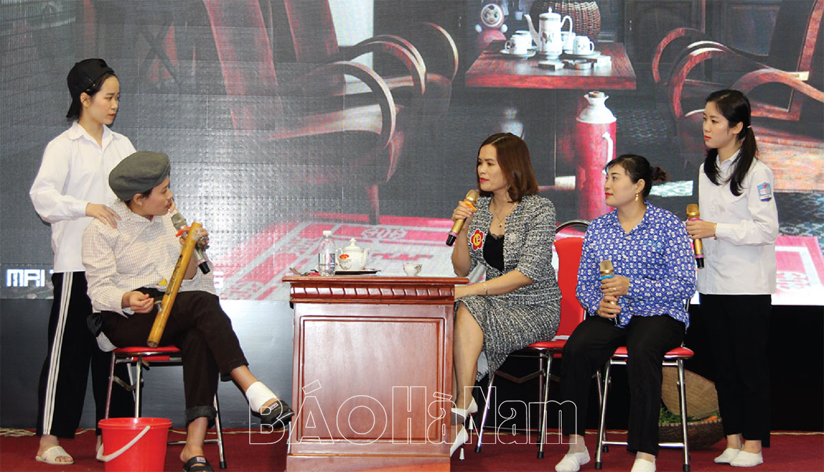 Ấn tượng từ hội thi “Dân vận khéo” khối chính quyền năm 2021 huyện Kim Bảng