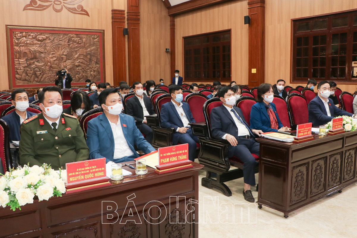 Đoàn ĐBQH tỉnh tiếp xúc cử tri sau kỳ họp thứ 2 Quốc hội khóa XV