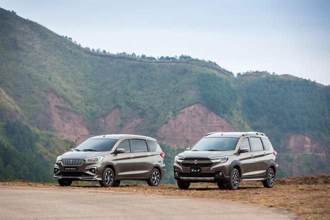 Suzuki Ertiga và XL7, hai mẫu xe 7 chỗ tốn ít chi phí