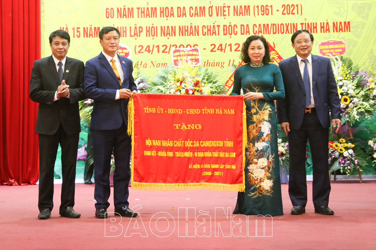 Hội NNCĐDC/dioxin tỉnh Kỷ niệm 15 năm ngày thành lập