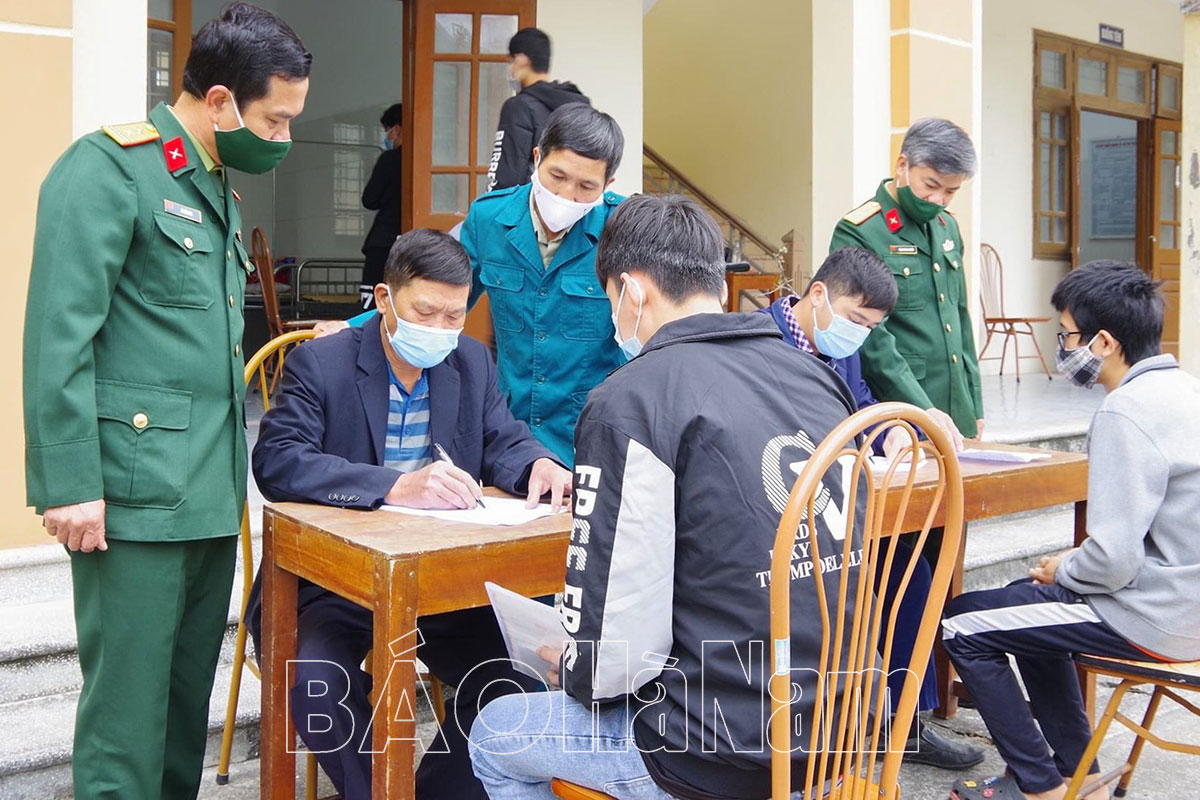 Hoàn thành sơ tuyển nghĩa vụ quân sự năm 2022