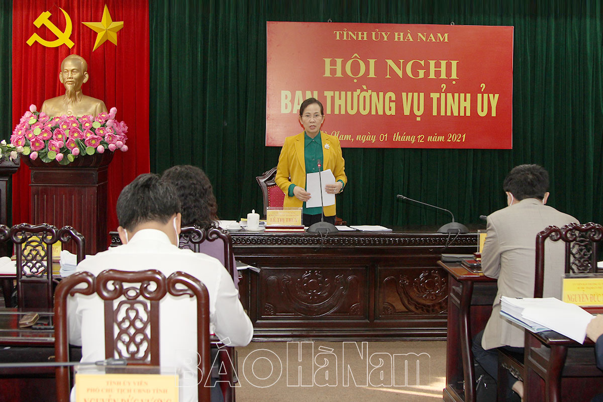 BTV Tỉnh ủy tiếp thu, giải trình các ý kiến tham gia thảo luận tại tổ của BCH Đảng bộ tỉnh