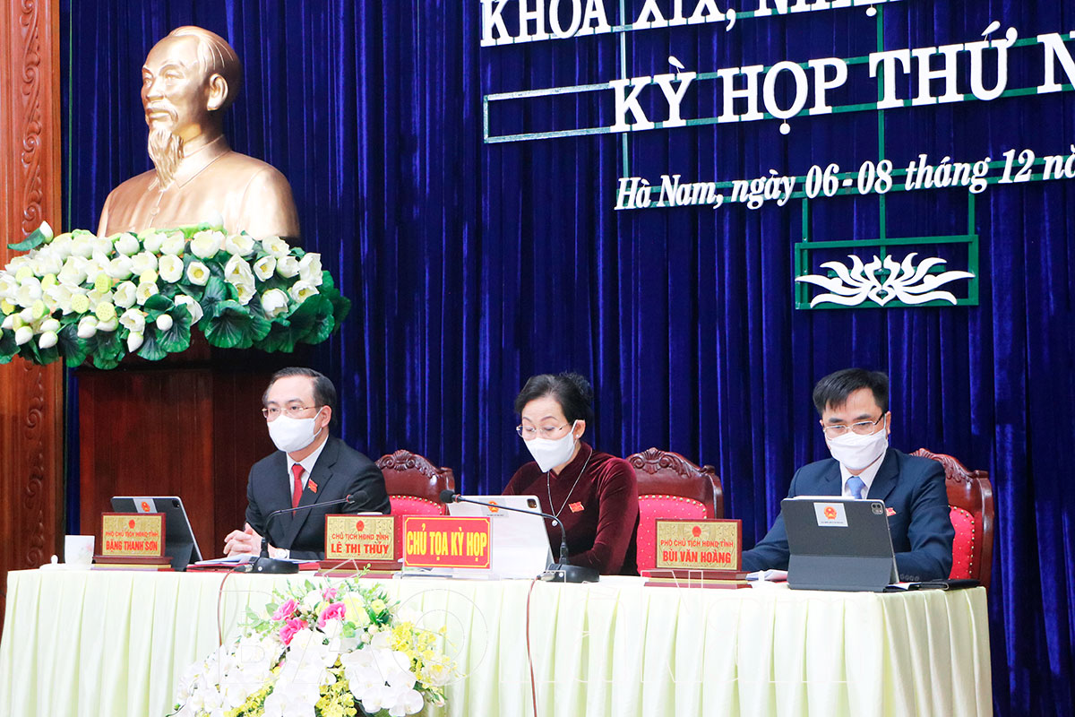 Khai mạc trọng thể kỳ họp thứ 5 HĐND tỉnh khóa XIX, nhiệm kỳ 2021-2026