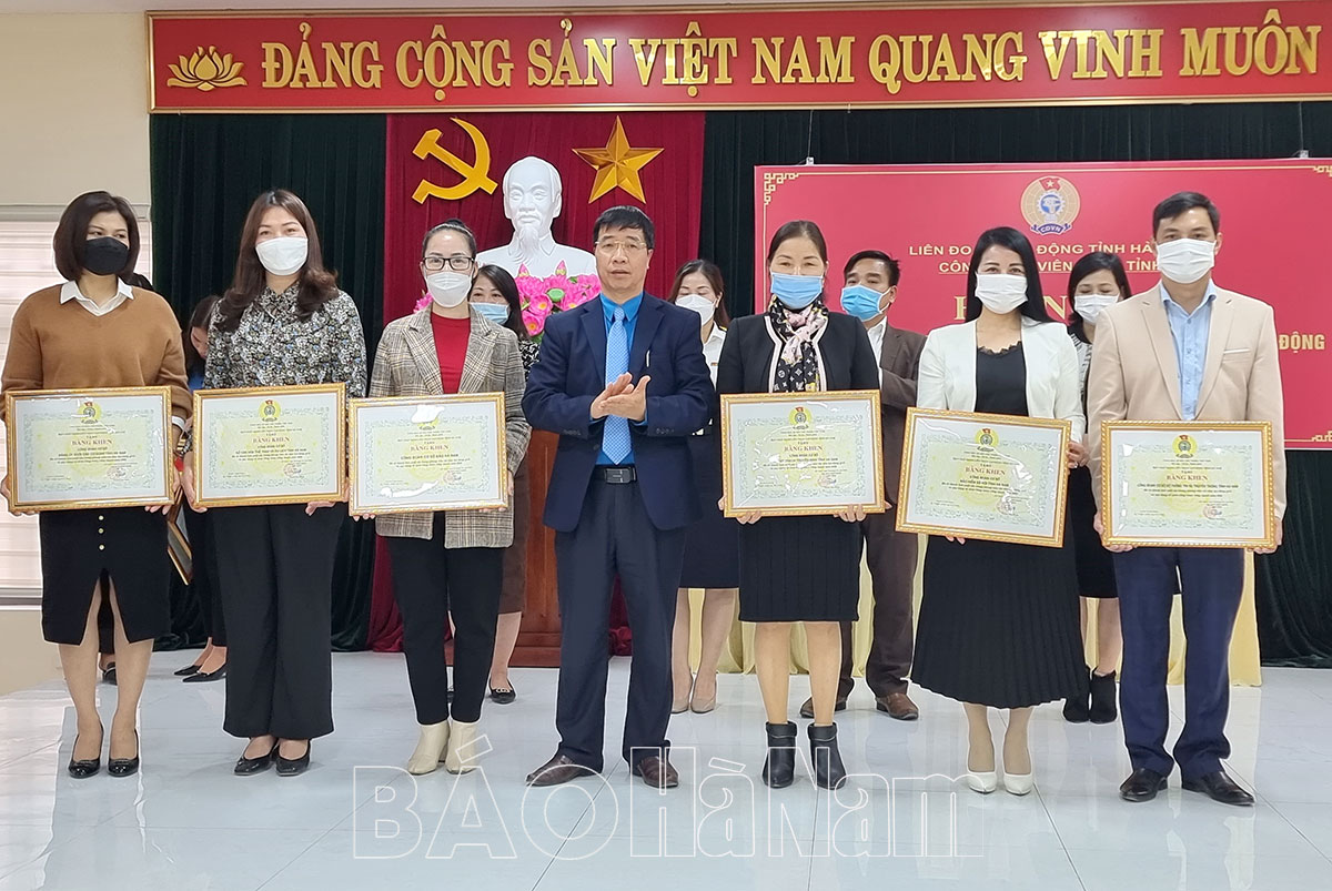 Công đoàn Viên chức tỉnh triển khai nhiệm vụ năm 2022