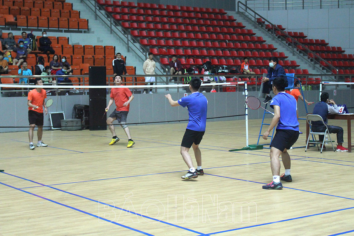 Khai mạc Giải cầu lông Truyền hình nội dung Đại hội TDTT tỉnh