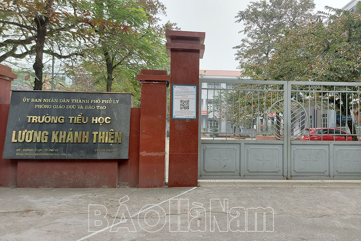 Trường Tiểu học Lương Khánh Thiện tạm chuyển học online trong 1 tuần do có học sinh mắc Covid-19