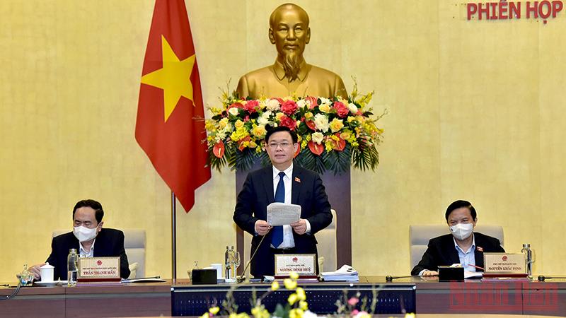 Bế mạc Phiên họp thứ 6 của Ủy ban Thường vụ Quốc hội