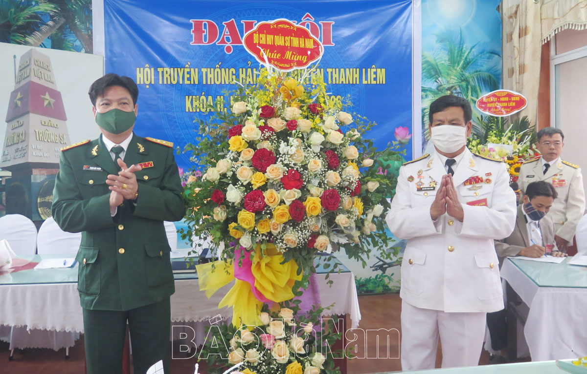 Hội truyền thống Hải quân huyện Thanh Liêm tổ chức đại hội nhiệm kỳ 2021-2026