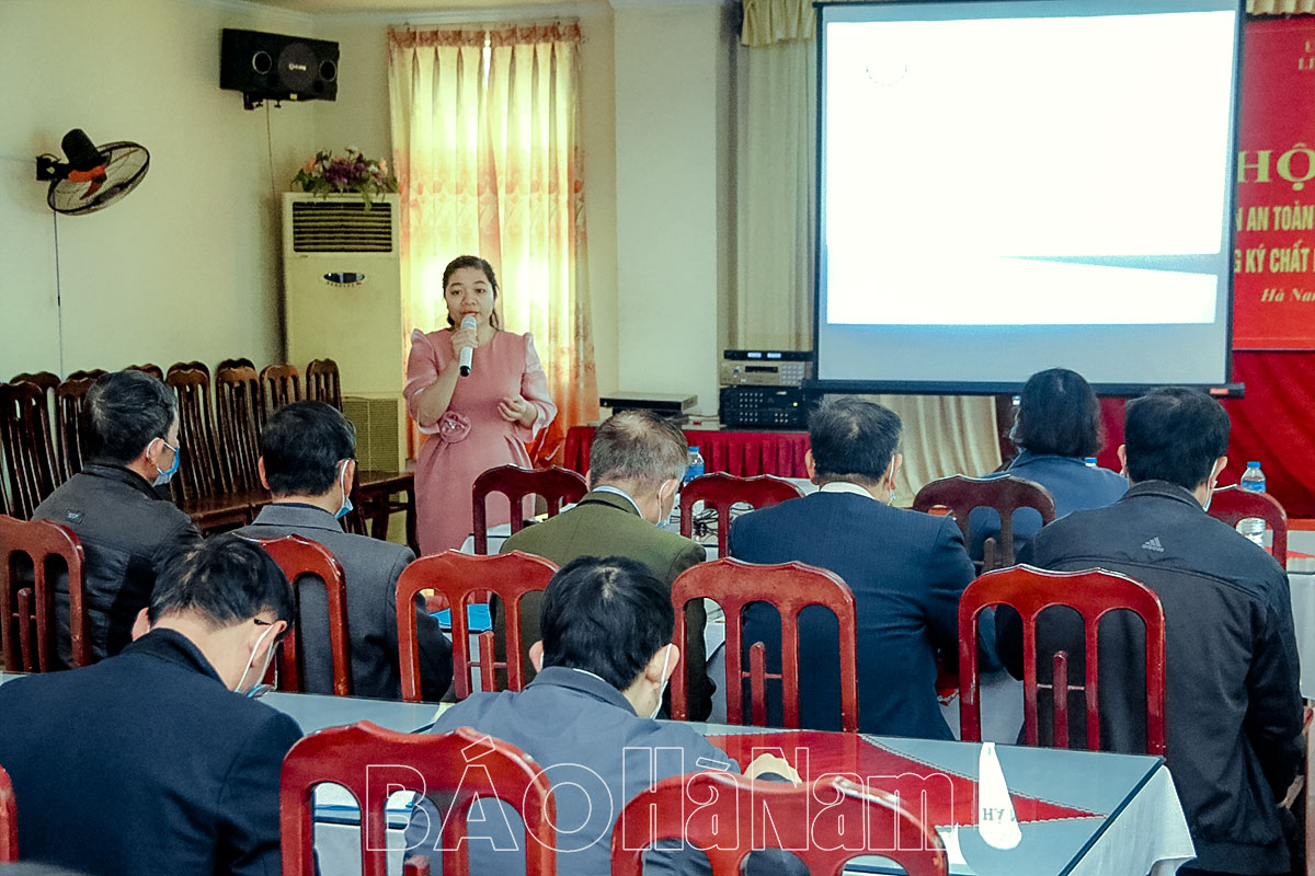 Tập huấn công tác an toàn vệ sinh lao động trong các HTX