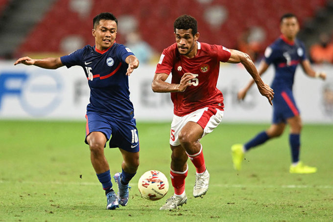 Indonesia vào chung kết AFF Cup 2020 sau trận đấu "điên rồ" với Singapore