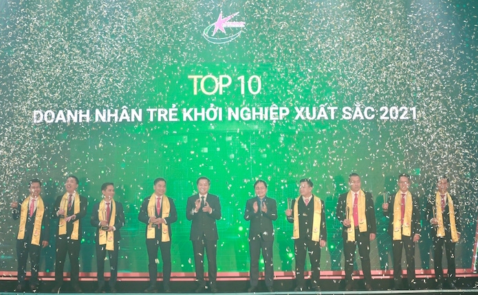 86 cá nhân nhận danh hiệu Doanh nhân trẻ khởi nghiệp xuất sắc 2021