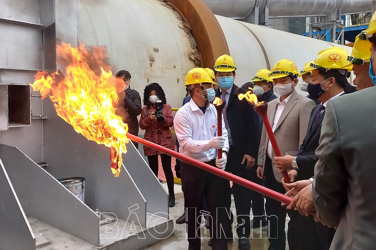 Tập đoàn Xi măng Thành Thắng đưa vào hoạt động dây chuyền sản xuất xi măng chịu mặn bền sunfat