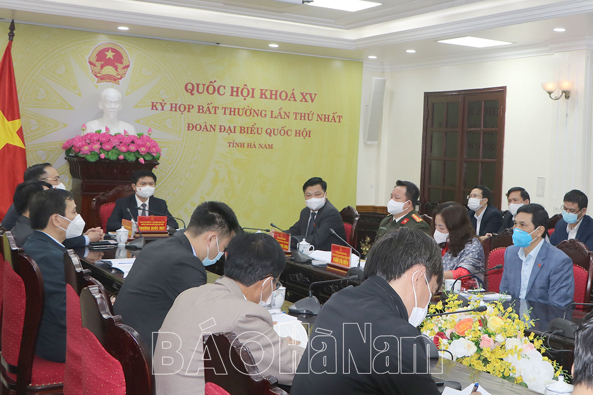 Khai mạc trọng thể kỳ họp bất thường lần thứ nhất Quốc hội khóa XV