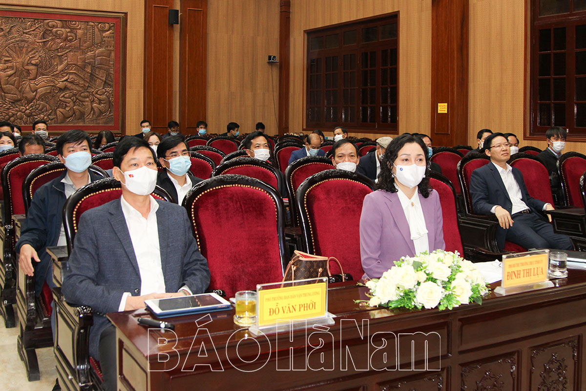 Tỉnh ủy quán triệt, triển khai thực hiện các văn bản của Trung ương, của tỉnh về công tác dân vận