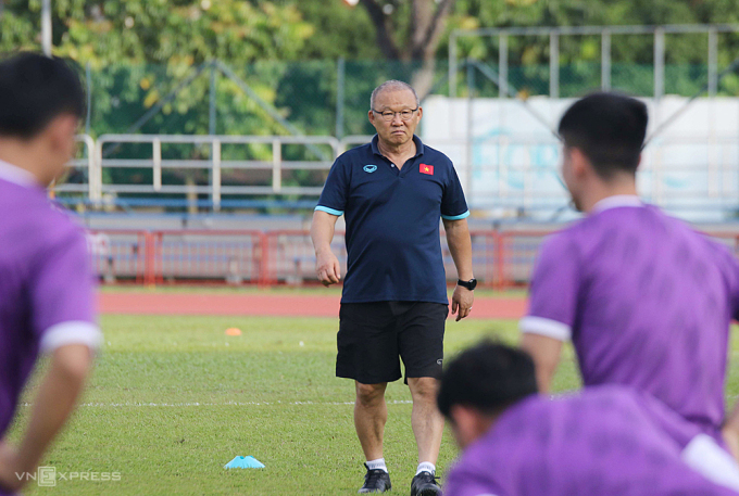 Một loạt gương mặt mới được HLV Park triệu tập