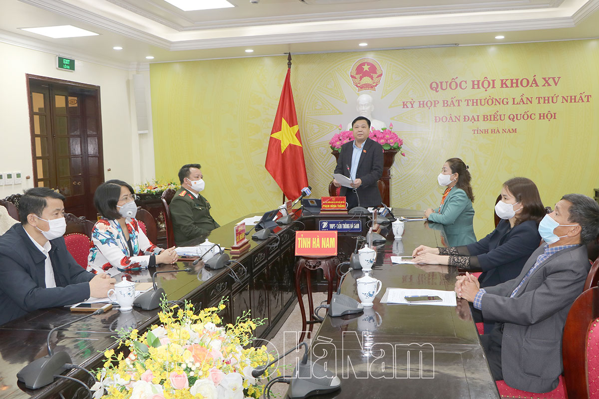 Ngày làm việc thứ tư của Kỳ họp bất thường Quốc hội khóa XV