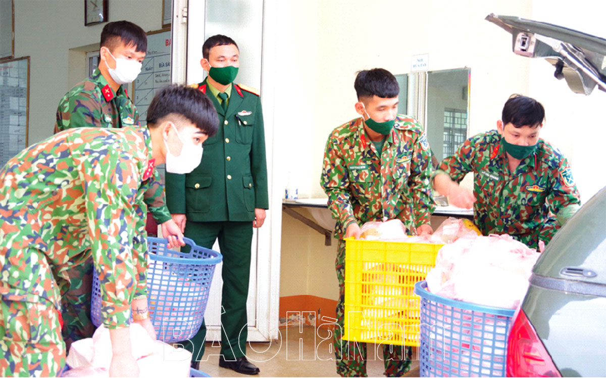 LLVT tỉnh chủ động bảo đảm hậu cần trong các khu cách ly, điều trị bệnh nhân mắc Covid-19