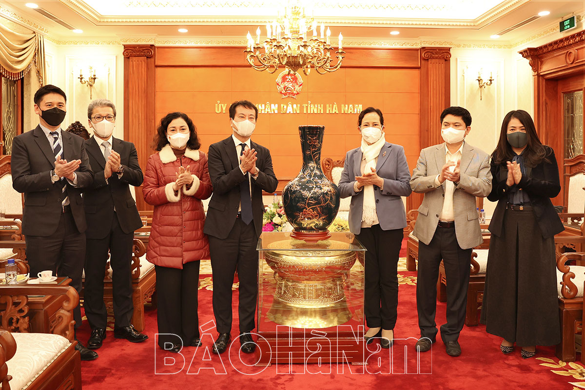 Thường trực Tỉnh ủy tiếp và làm việc với lãnh đạo Công ty Honda Việt  Nam