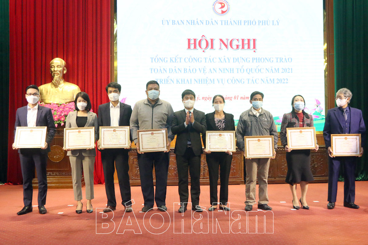 Phủ Lý triển khai phong trào Toàn dân bảo vệ an ninh Tổ quốc năm 2022